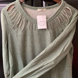 NWT boutique, unique sweater